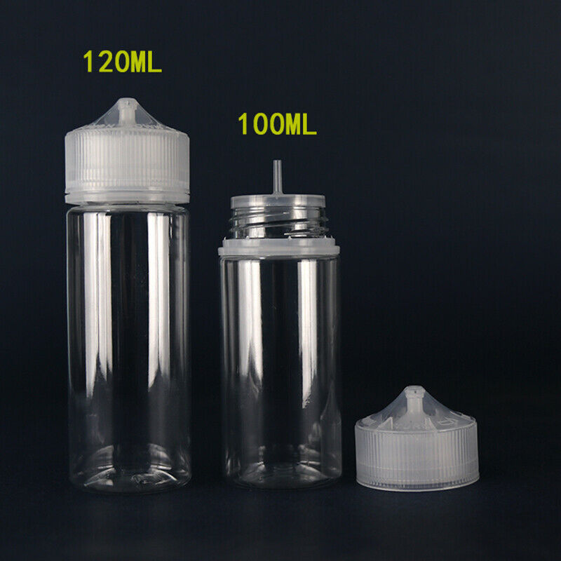 Vaping Area - 5 uds 30ml/60ml/100ml/120ml plástico PET cuentagotas