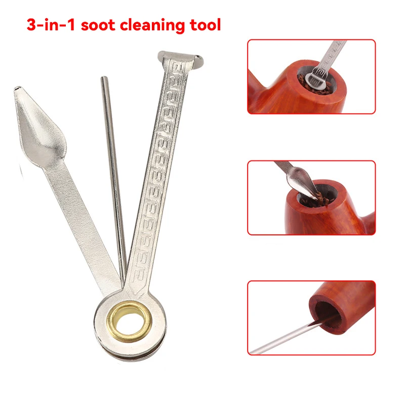 Weed Vaping Accessories - Limpiador de tubos de madera multifuncional