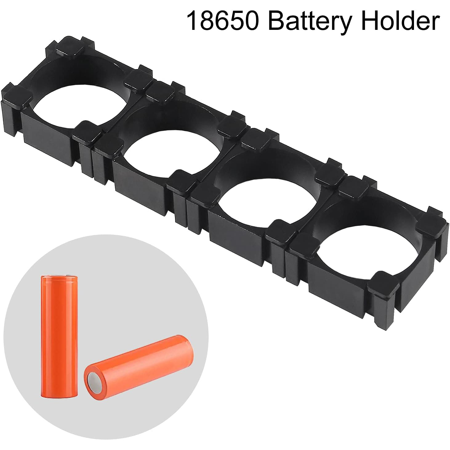 Soporte de batería 18650 de pl - Battery Case Storage reseña y precio