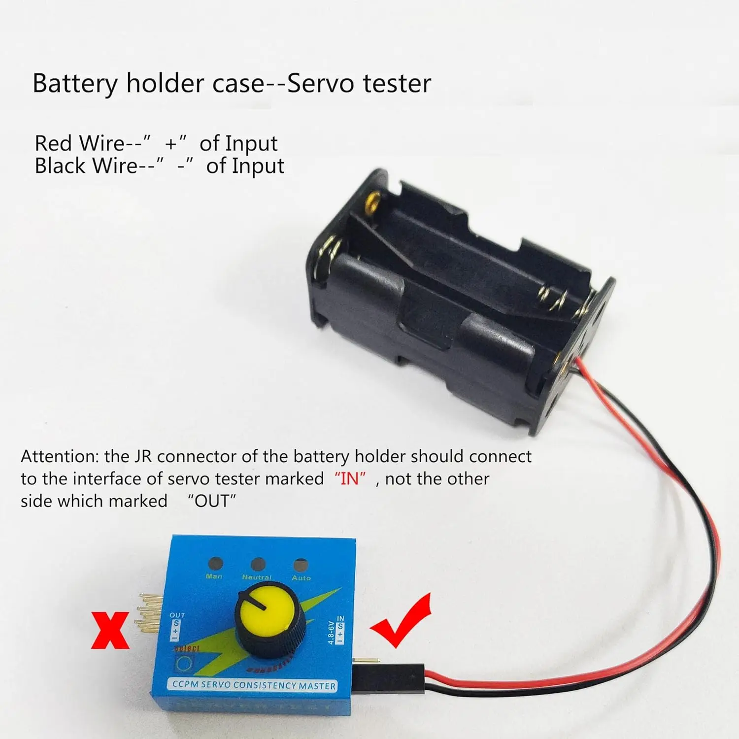 Servobador 3CH Digital ESC con - Battery Case Storage reseña y precio