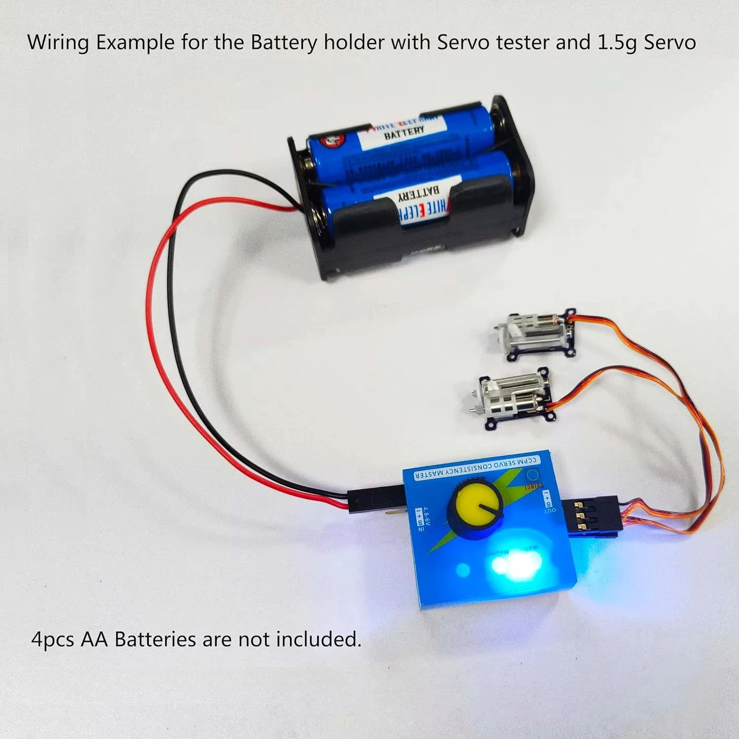 Servobador 3CH Digital ESC con - Battery Case Storage reseña y precio