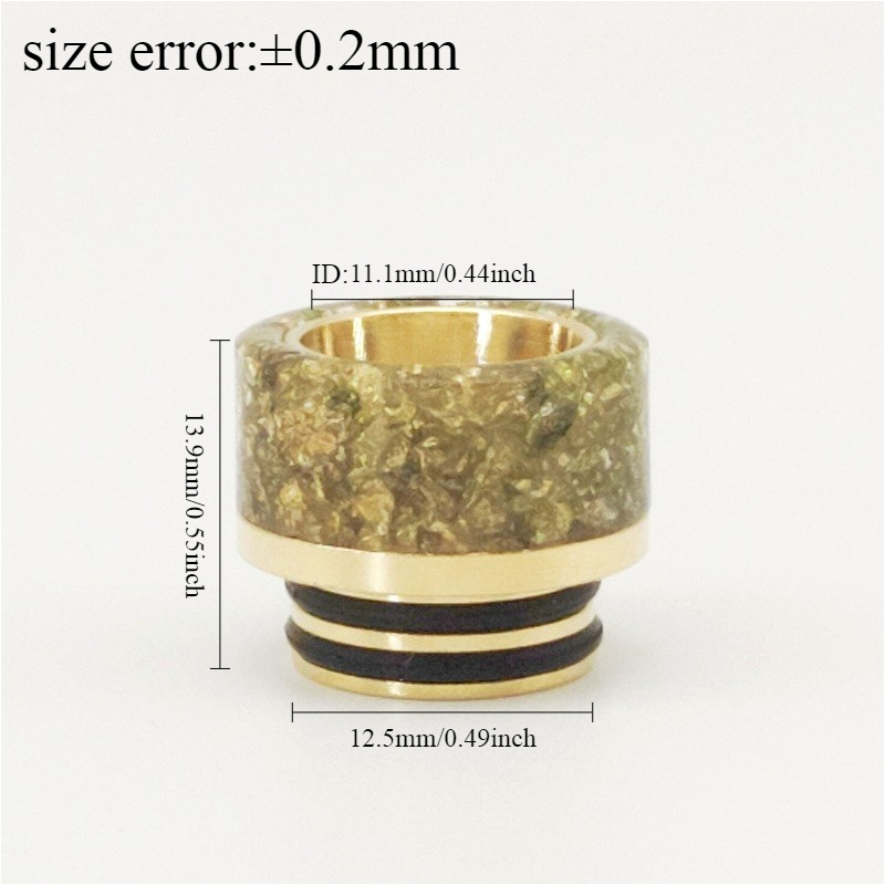 1 unidad de boquilla de goteo  - Drip Tip Resin reseña y precio