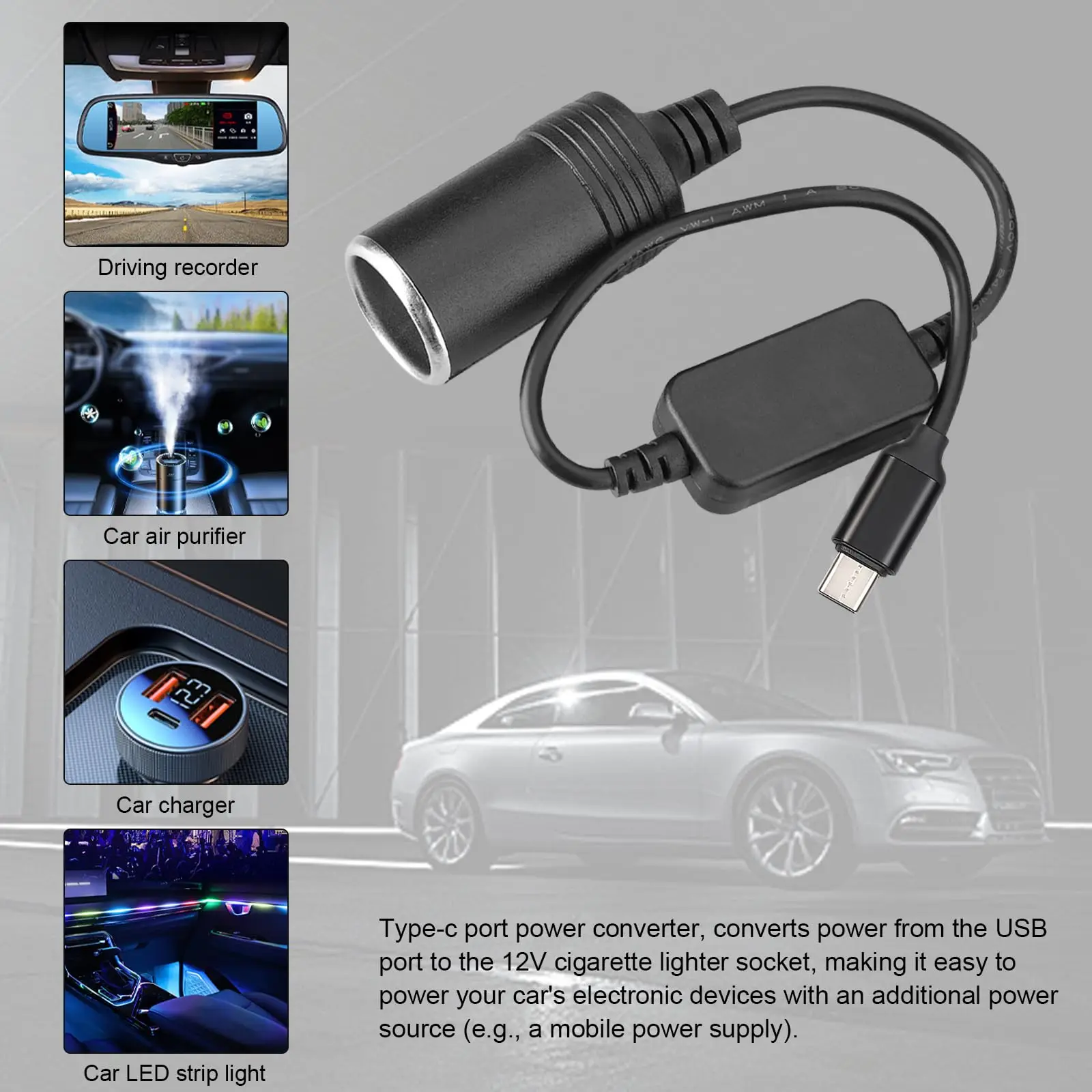 Adaptador de encendedor de cig - Vape Accessory reseña y precio