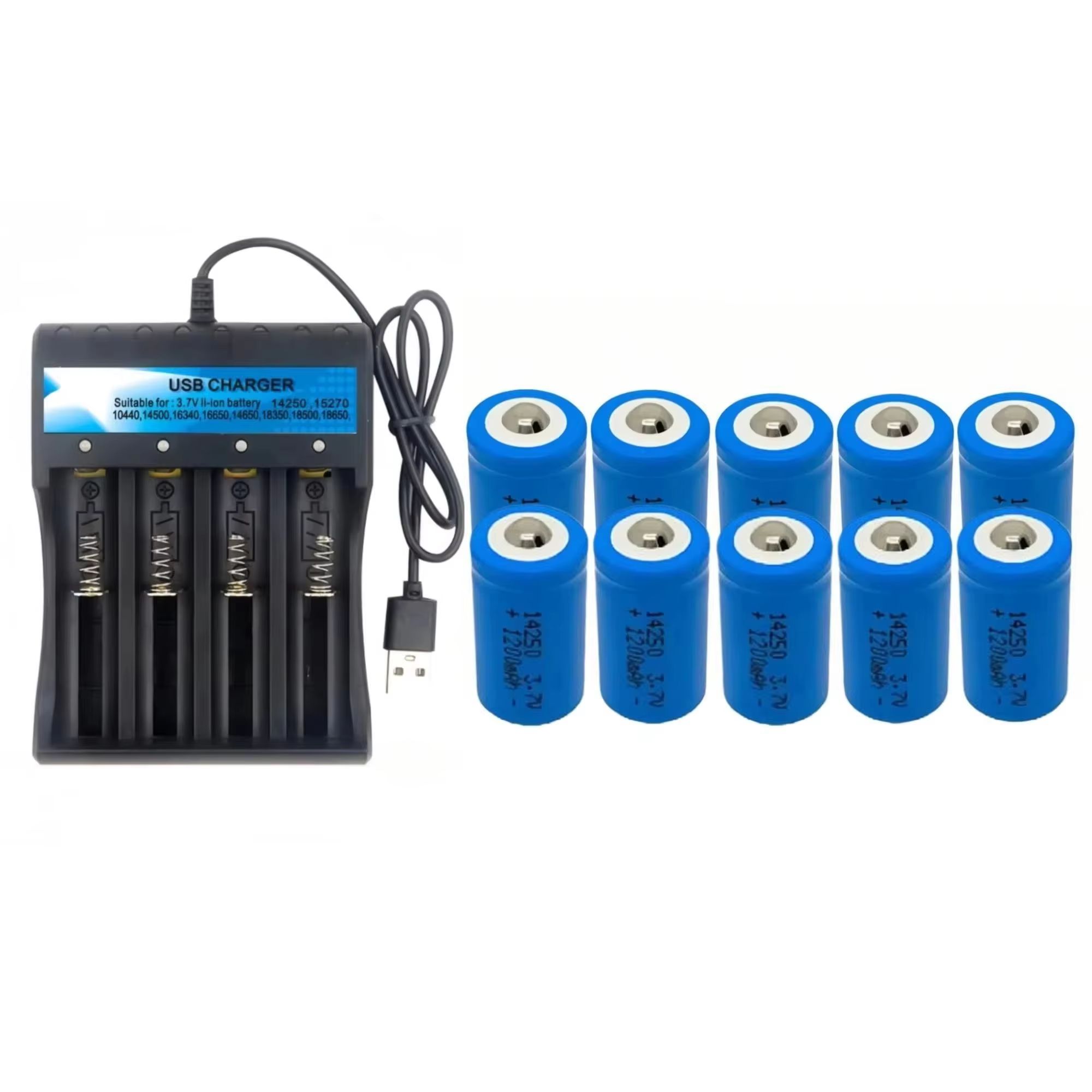 10 Uds. Batería de litio de ca - Quick Vape reseña y precio