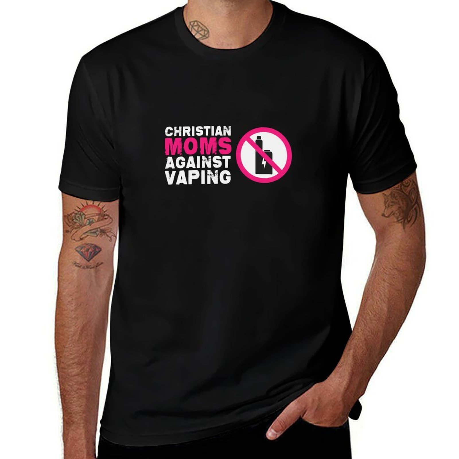 Camiseta Christian Moms Agains - Quick Vape reseña y precio