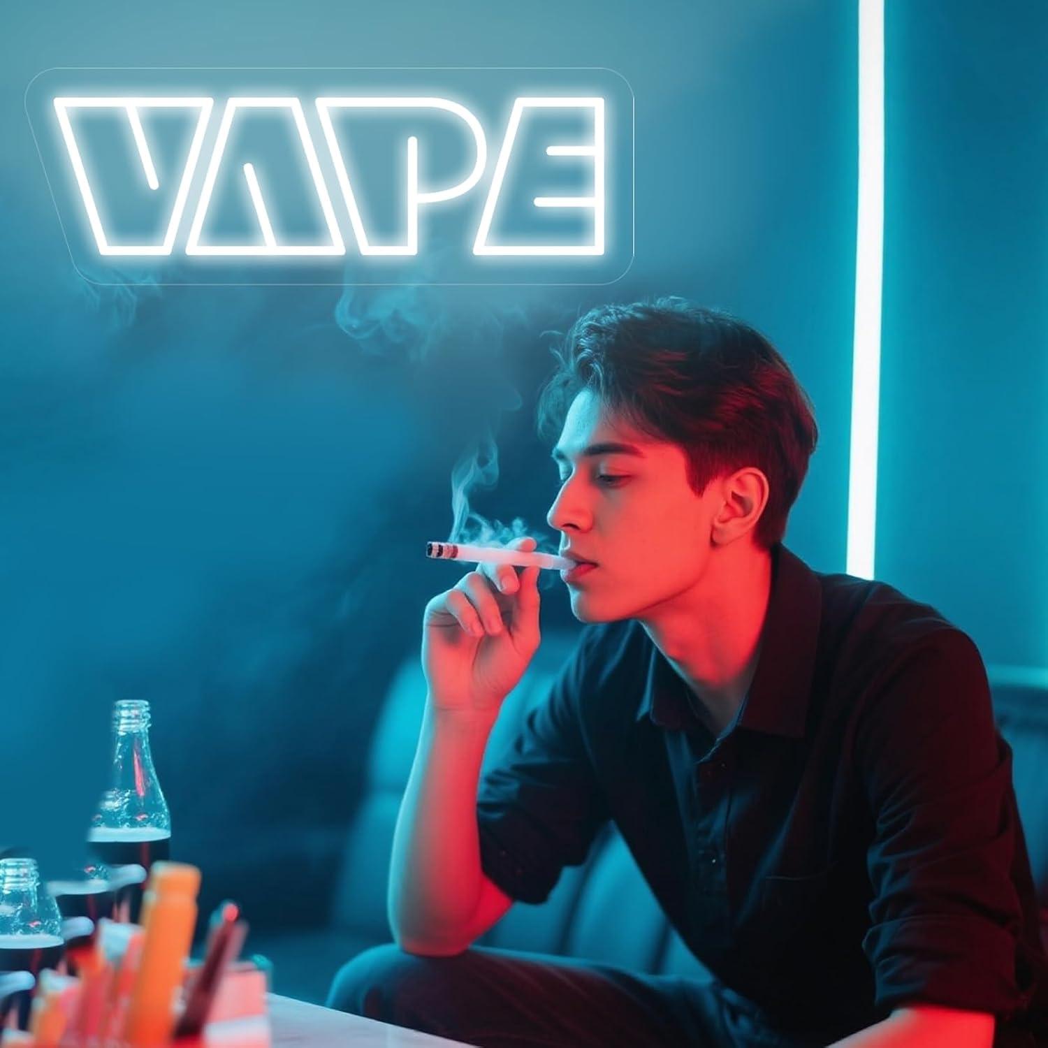 Letrero LED USB regulable con  - Vaping Store reseña y precio