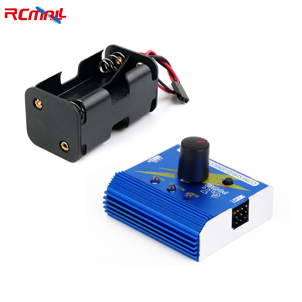 RCmall 3CH ESC Servo Tester G. - Battery Case Storage reseña y precio