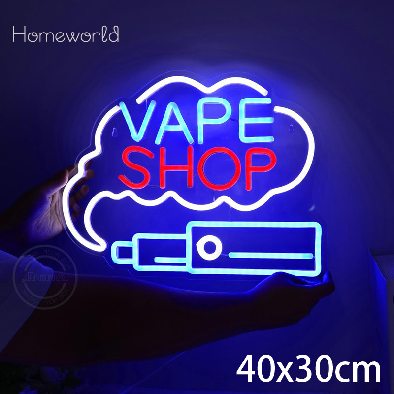 VAPE Shop-letrero de neón para - Vaping Store reseña y precio