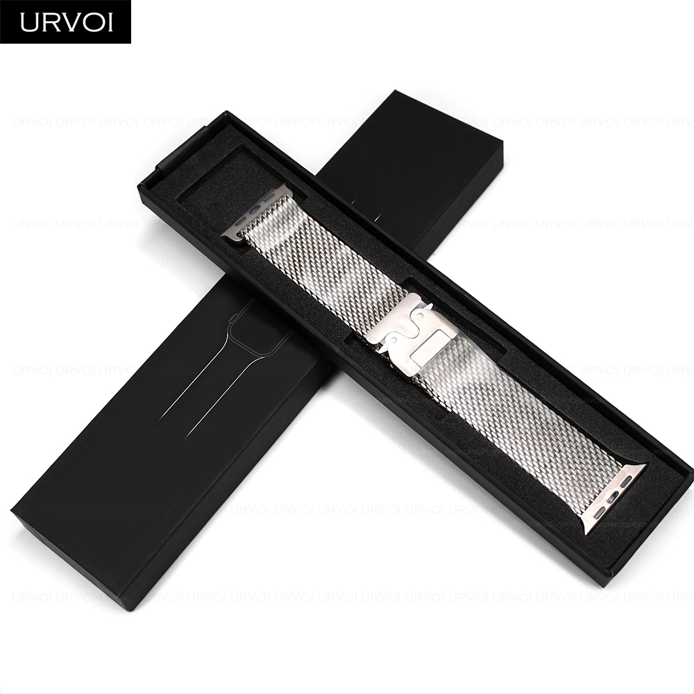 URVOI bucle milanés de titanio - Mesh Coil Strip reseña y precio