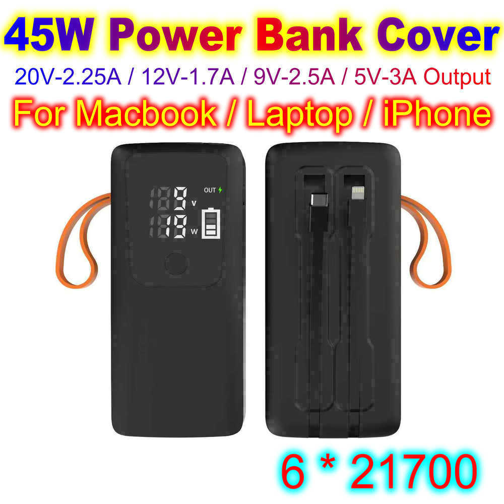 Carcasa de batería de 45W para - Battery Case Storage reseña y precio
