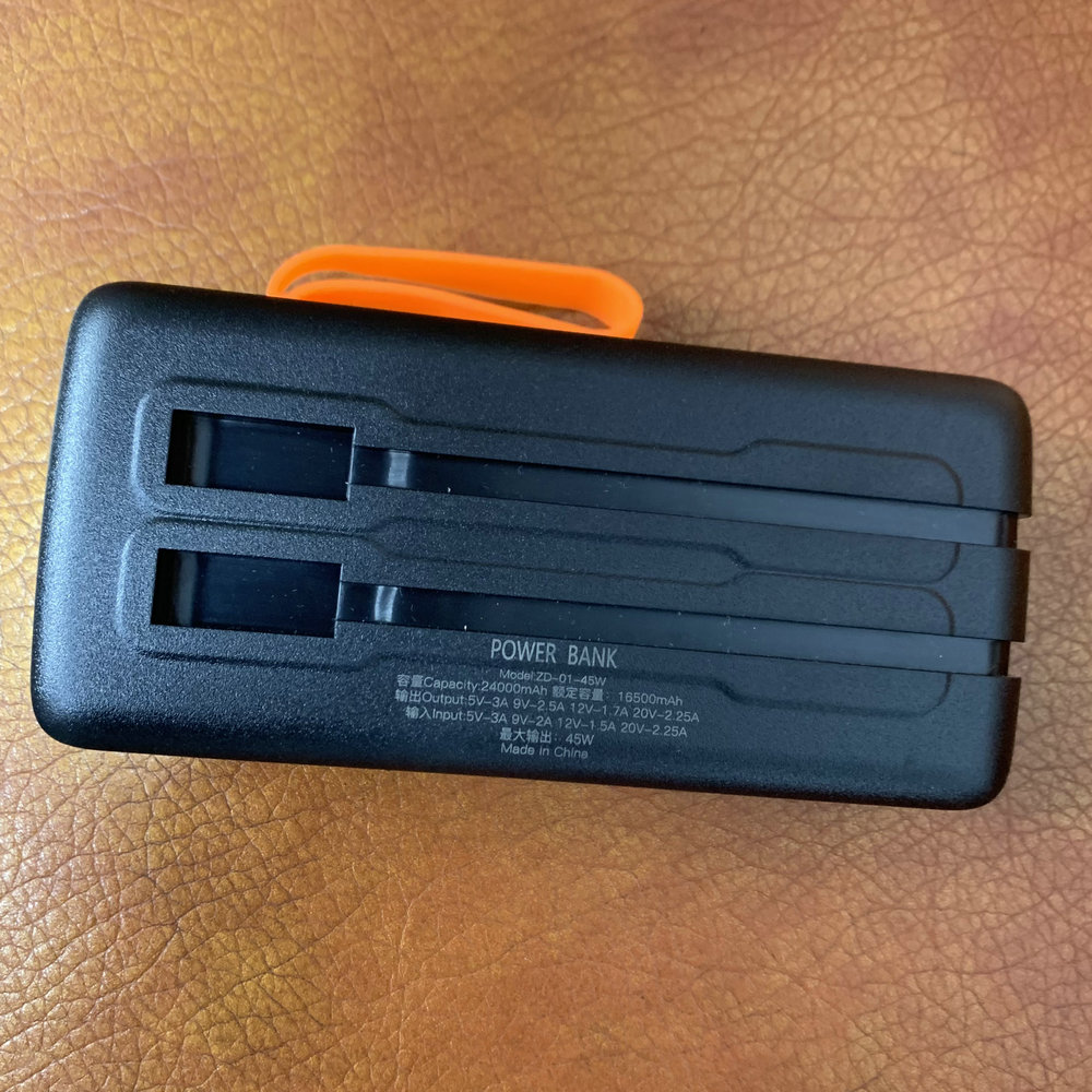 Funda para banco de energía de - Battery Case Storage reseña y precio